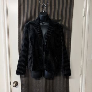 Mossimo Black and White Blazer